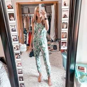 Palm tree jumpsuit